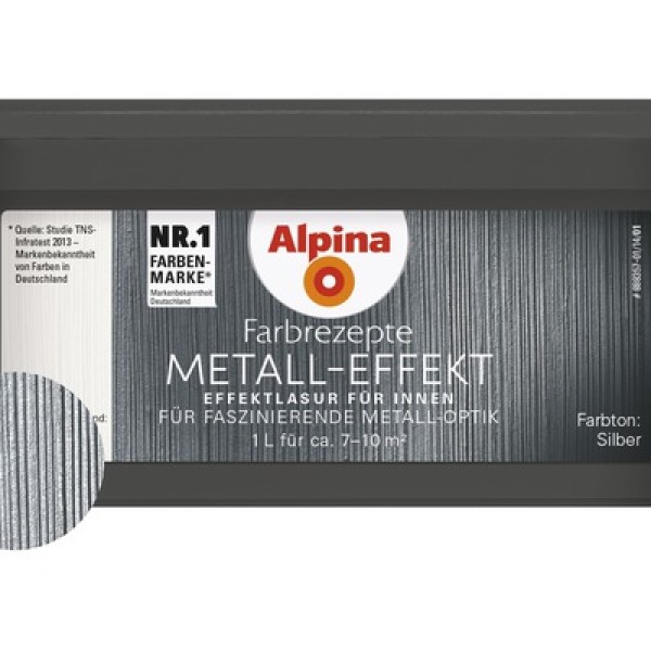 Alpina Effekt Metall Silber