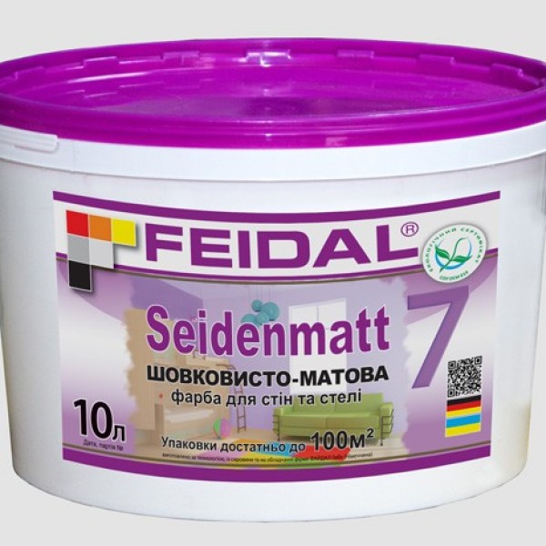 Feidal Seidenmatt краска для стен 10л